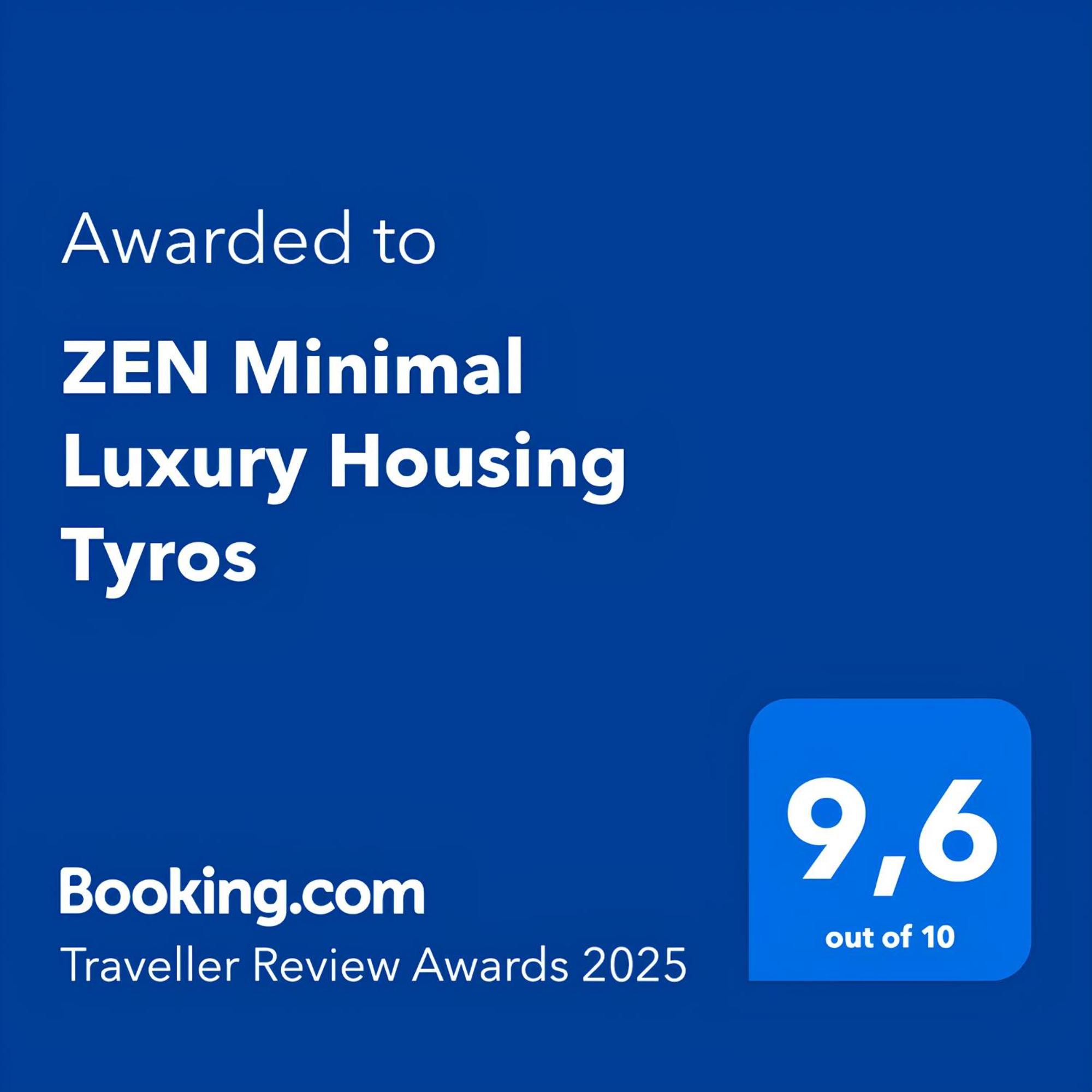 Vila Zen Minimal Luxury Housing Tyros Exteriér fotografie